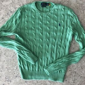 Polo Ralph Lauren cable knit sweater size L